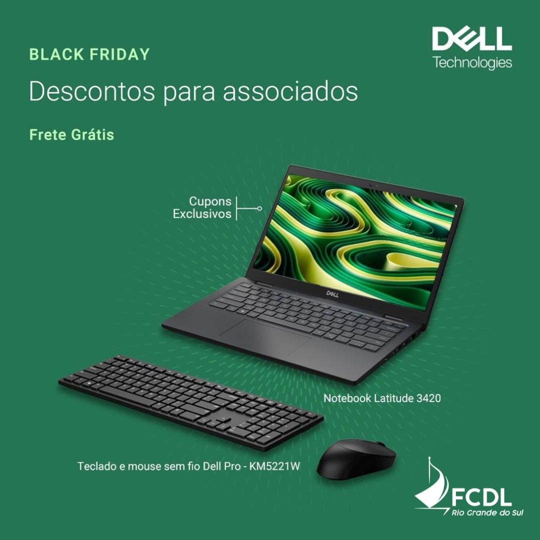 Black Friday Dell Technologies Desconto associados FCDLRS FCDLRS